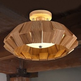 Nowoczesny Współczesny Wiejski Mini Styl Inne Drewno Bambus Wisząca Lampa