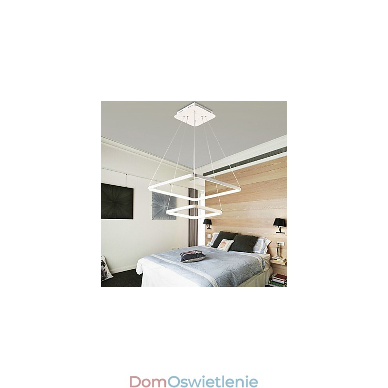 Nowoczesny design 4Lampa wisząca z dwoma pierścieniami
