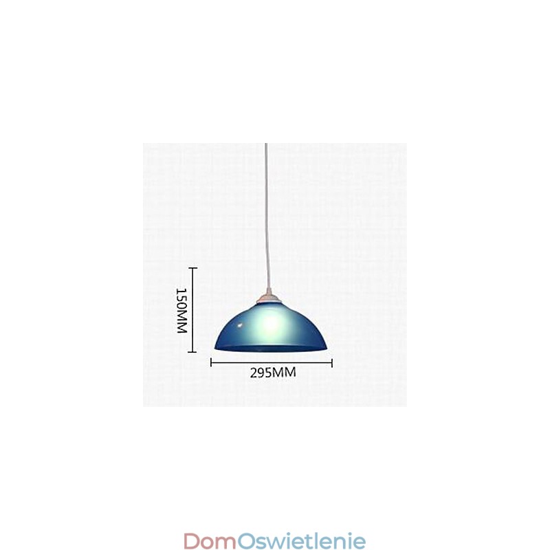 Pojedyncza głowica akrylowa linia przezroczysta lampa kominowa Droplight Supermarket