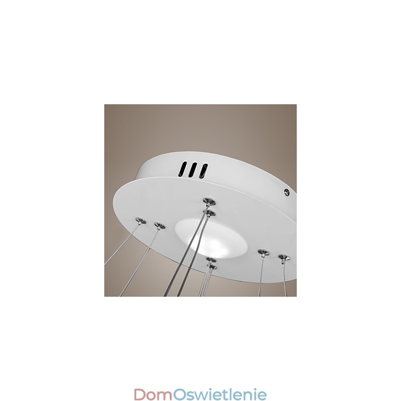 Nowoczesna lampa wisząca 4Wysokiej jakości akrylowa podwójna oprawa pierścieniowa
