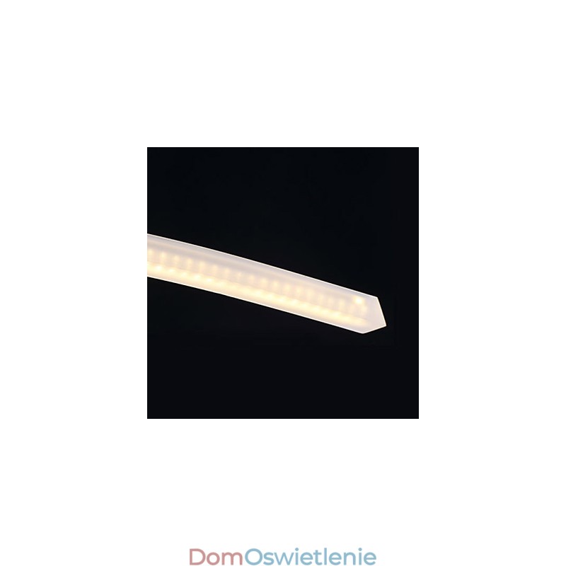 Nowoczesna współczesna lampa wisząca chromowana