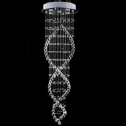 Nowoczesna Współczesna Tradycyjna Klasyczna Rustykalna Chata Vintage Country Island Kryształowa Galwanizowana Metalowa Lampa Wisząca