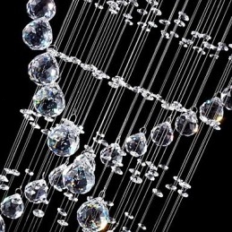 Nowoczesna Współczesna Tradycyjna Klasyczna Rustykalna Chata Vintage Country Island Kryształowa Galwanizowana Metalowa Lampa Wisząca