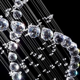 Nowoczesna Współczesna Tradycyjna Klasyczna Rustykalna Chata Vintage Country Island Kryształowa Galwanizowana Metalowa Lampa Wisząca