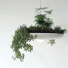 Aluminiowe Droplight Nordic Creative Contracted Sky Garden Lampy i Latarnie Światło Bez Gleby Roślina