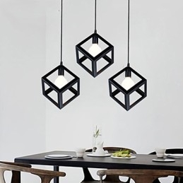 Retro Mini Styl Malowanie Metalowa Lampa Wisząca