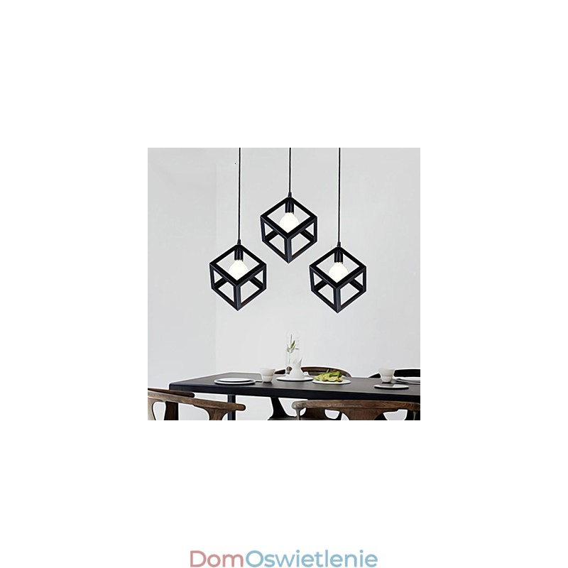 Retro Mini Styl Malowanie Metalowa Lampa Wisząca