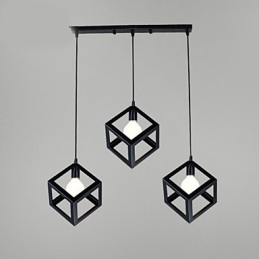 Retro Mini Styl Malowanie Metalowa Lampa Wisząca