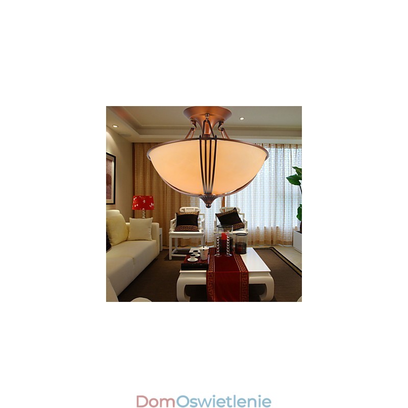 Rustykalny domek w stylu vintage mini malowanie metalowa lampa wisząca