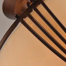 Rustykalny domek w stylu vintage mini malowanie metalowa lampa wisząca