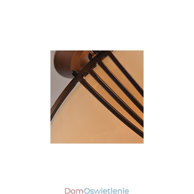 Rustykalny domek w stylu vintage mini malowanie metalowa lampa wisząca