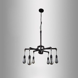 Retro Metalowa Lampa Sufitowa Kawiarnia