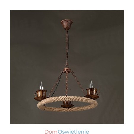 Vintage Country Painting Metalowa lampa wisząca garaż Vintage Country Painting Metalowa lampa wisząca garaż