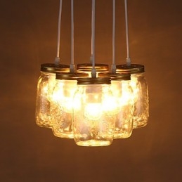 Kreatywna butelka życzeń ze szkła słodkie dzieci trzy lampy droplight