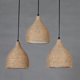 Country Lofts Restoring Ancient Ways Hemp Rope Single Head Small Droplight Lamp