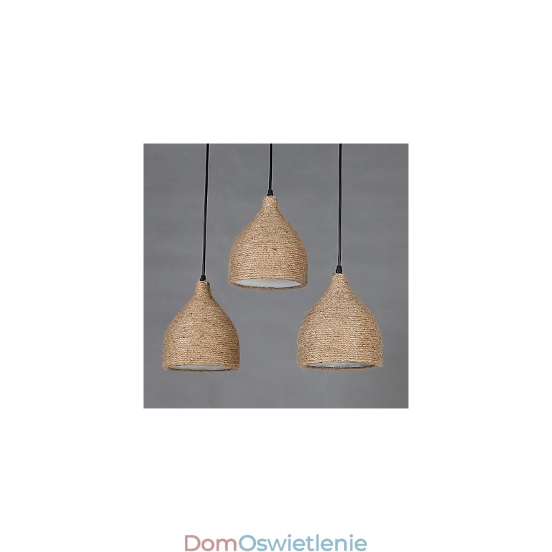 Country Lofts Restoring Ancient Ways Hemp Rope Single Head Small Droplight Lamp