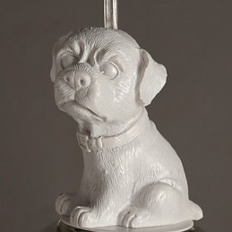 Cartoon Dog Droplight Taipei Wiejski Szkło Indywidualność Kreatywna Mała Lampa Droplight