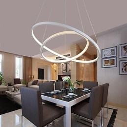 Wisząca lampa nowoczesny design wysokiej jakości dwa pierścienie