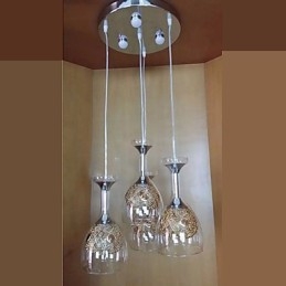 Lampy wiszące Nowoczesne współczesne szkło