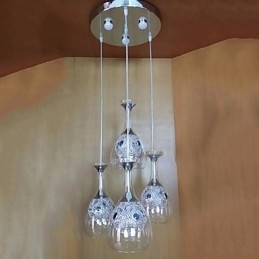 Lampy wiszące Nowoczesne współczesne szkło