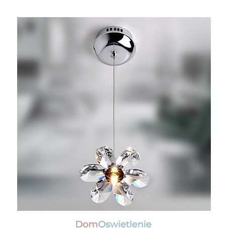 Nowoczesna współczesna kryształowa lampa wisząca w stylu mini galwanizowanym Nowoczesna współczesna kryształowa lampa wisząca w stylu mini galwanizowanym