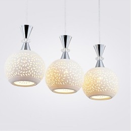 3-głowicowa lampa wisząca nowoczesna współczesna metalowa