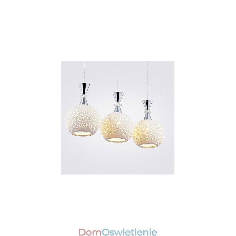 3-głowicowa lampa wisząca nowoczesna współczesna metalowa