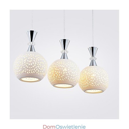 3-głowicowa lampa wisząca nowoczesna współczesna metalowa 3-głowicowa lampa wisząca nowoczesna współczesna metalowa