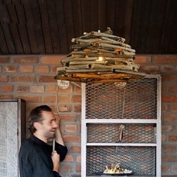 Retro Klasyczne Drewniane Lampy Sufitowe Proste Lampy Wiszące Lampy Wiszące Cafe