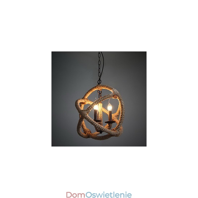 Lampy wiszące Tradycyjne Klasyczne Rustykalne Chata Vintage Retro Wiejskie Metalowe