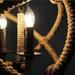 Lampy wiszące Tradycyjne Klasyczne Rustykalne Chata Vintage Retro Wiejskie Metalowe