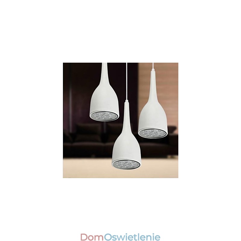 Nowoczesna współczesna lampa wisząca z metalowym globusem
