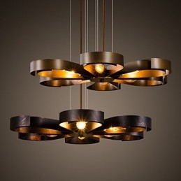 Retro Klasyczne Metalowe Lampy Sufitowe Proste Lampy Wiszące Lampy Wiszące Cafe
