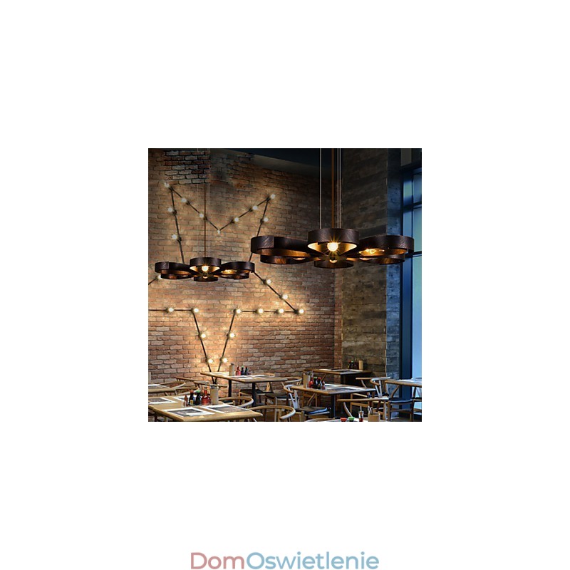 Retro Klasyczne Metalowe Lampy Sufitowe Proste Lampy Wiszące Lampy Wiszące Cafe