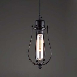 Małe klatki droplight Edison posiłki lampa wisząca odnawiania nt sposoby światła żyrandol kawiarnia