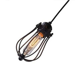 Małe klatki droplight Edison posiłki lampa wisząca odnawiania nt sposoby światła żyrandol kawiarnia