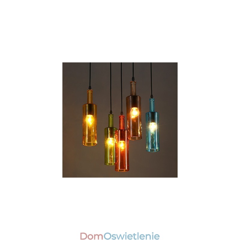 Rozproszone światło Kolor Przywracanie Starożytnych Sposóbów Butelka Droplight Wisząca Lampa