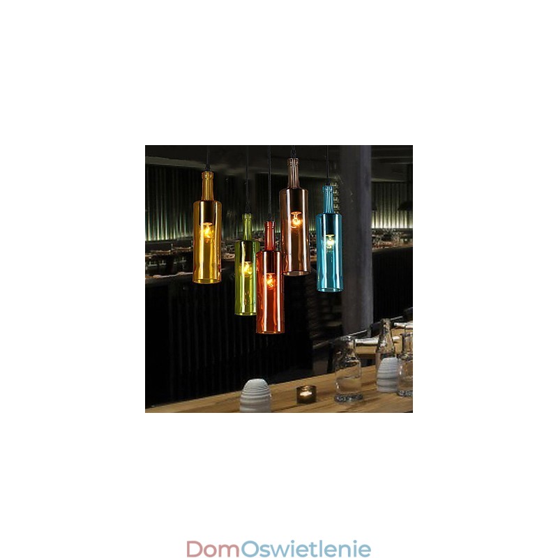 Rozproszone światło Kolor Przywracanie Starożytnych Sposóbów Butelka Droplight Wisząca Lampa