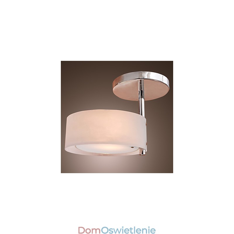 Nowoczesny współczesny mini styl chromowany metalowy żyrandol montowany na równi z garażem