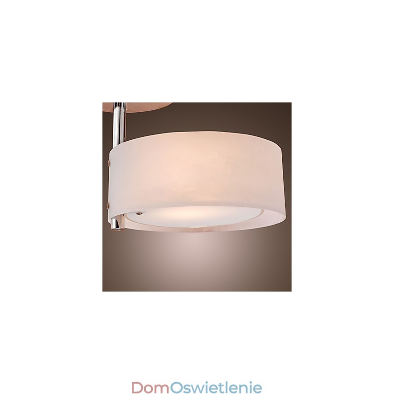 Nowoczesny współczesny mini styl chromowany metalowy żyrandol montowany na równi z garażem