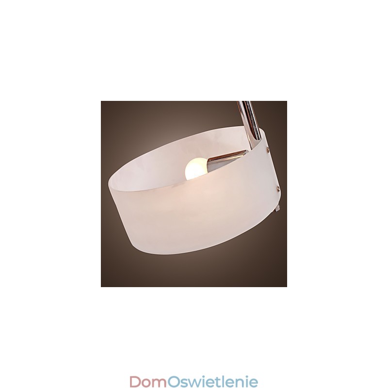 Nowoczesny współczesny mini styl chromowany metalowy żyrandol montowany na równi z garażem