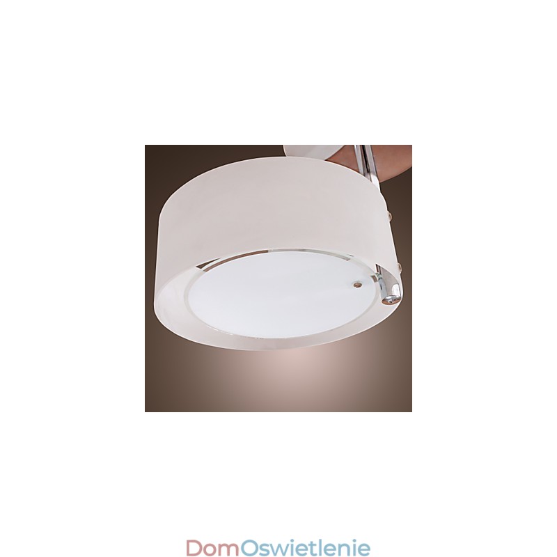 Nowoczesny współczesny mini styl chromowany metalowy żyrandol montowany na równi z garażem