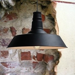 Styl loftowy Przywracanie starożytnych sposobów Studio artystyczne Industrialna lampa wisząca z pojedynczą głowicą