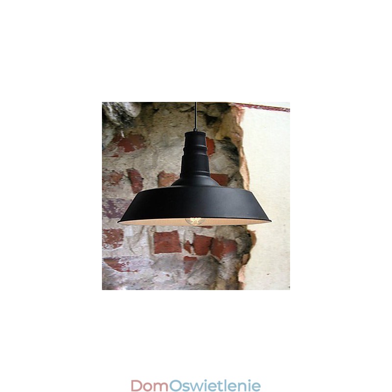 Styl loftowy Przywracanie starożytnych sposobów Studio artystyczne Industrialna lampa wisząca z pojedynczą głowicą