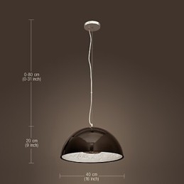 Nowoczesna współczesna miska w stylu miniaturowym, lampa wisząca