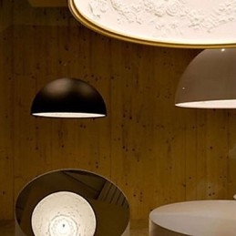 Nowoczesna współczesna miska w stylu miniaturowym, lampa wisząca