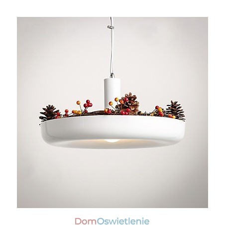 Czysta biel Nowoczesna współczesna dekoracyjna lampa wisząca Rodzina