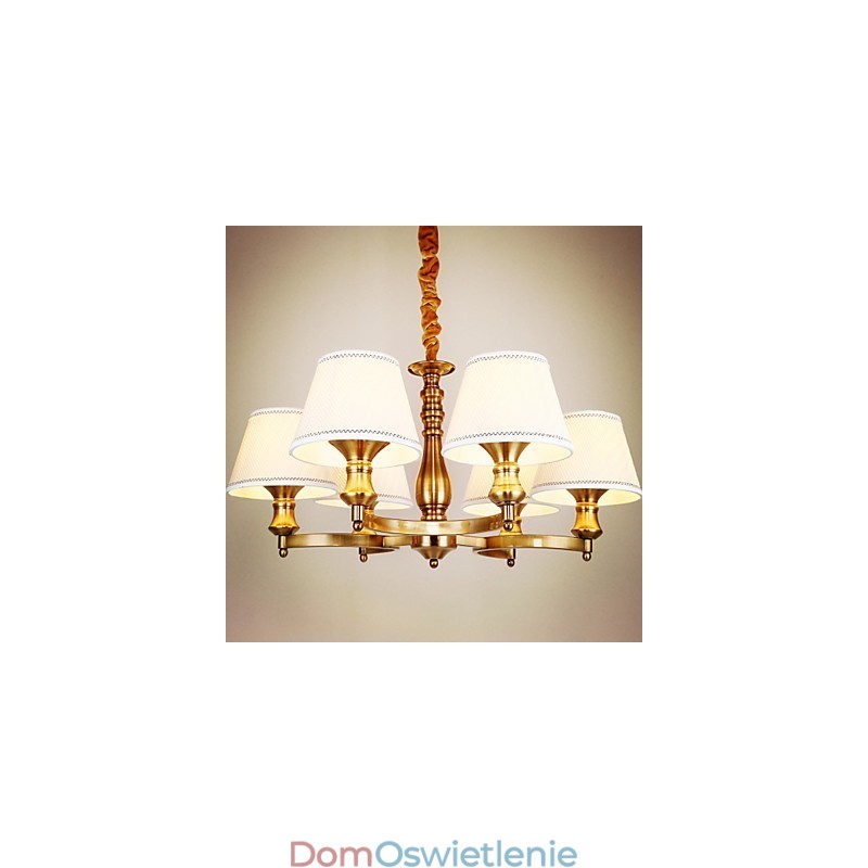 Rustykalny domek w stylu vintage mini, metalowy żyrandol galwanizowany