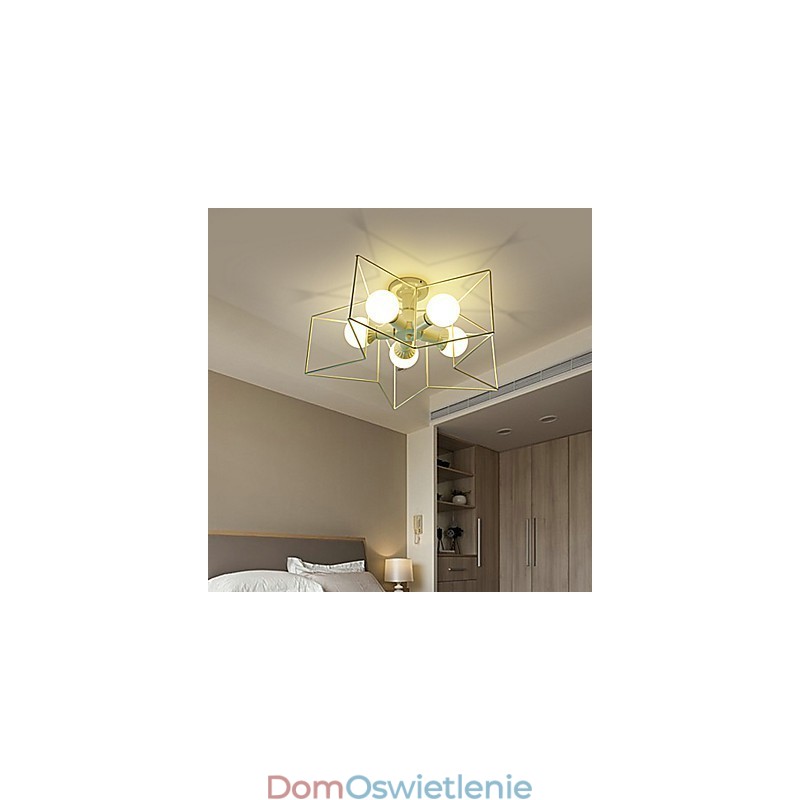 3W Vintage Country Painting Metalowa lampa wisząca garaż