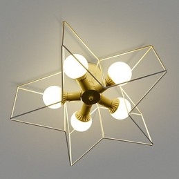 3W Vintage Country Painting Metalowa lampa wisząca garaż